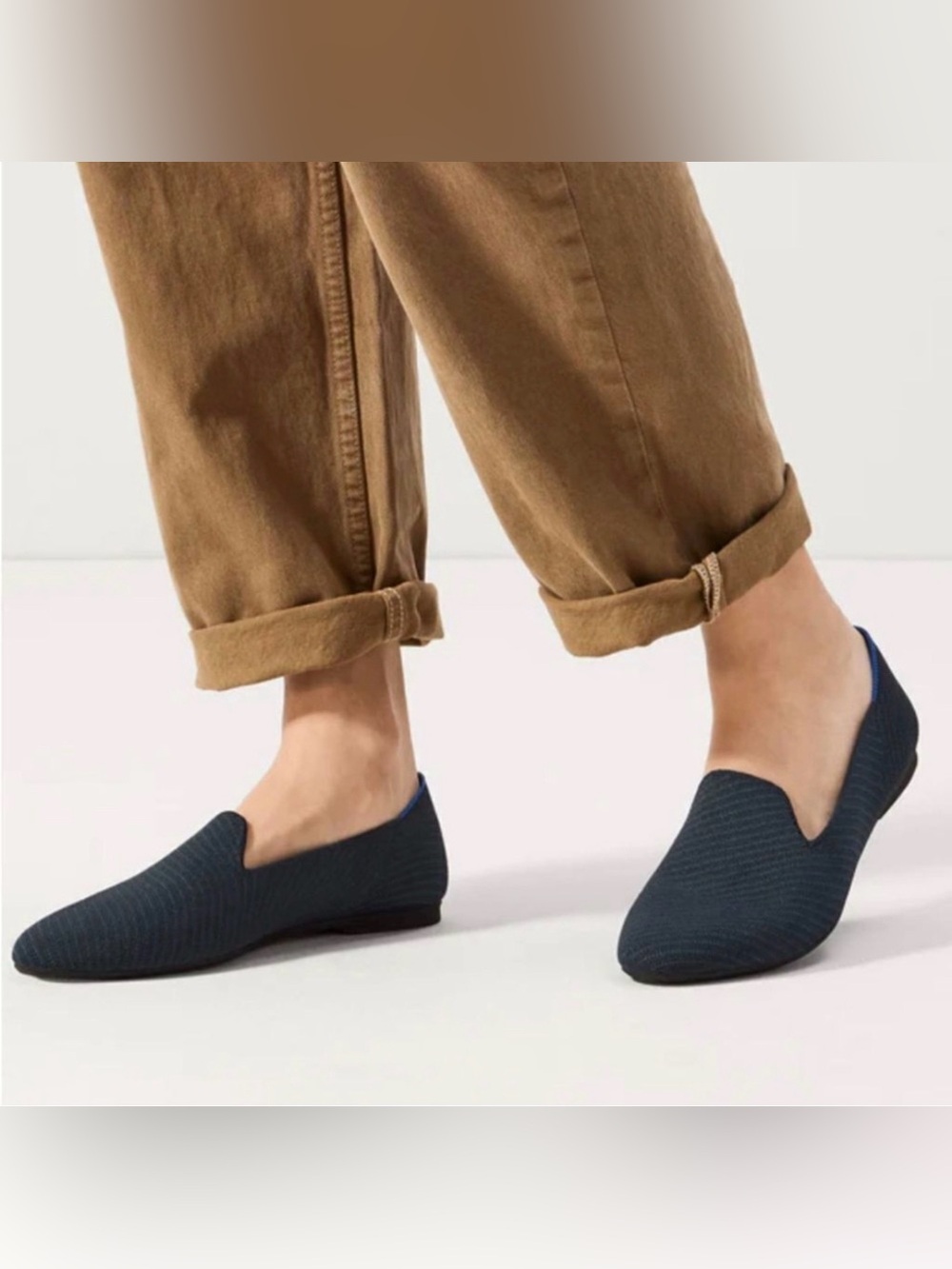 Rothy’s black flats, round toe